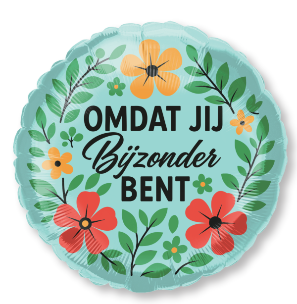 Ballon "Omdat jij bijzonder bent"