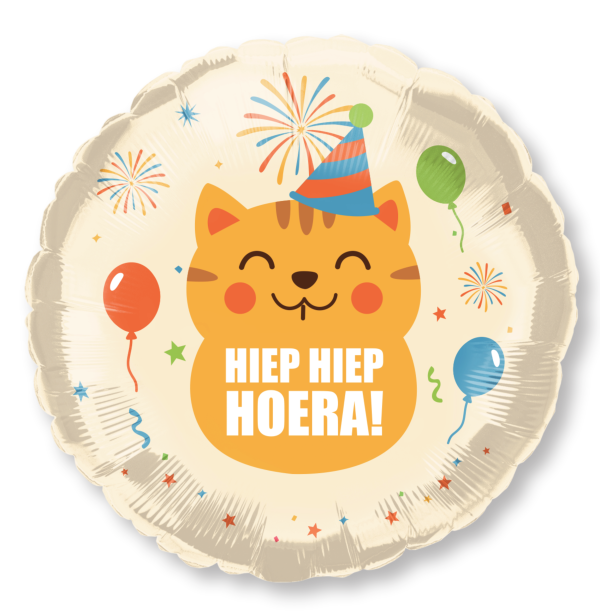 Ballon "Hiep Hiep Hoera!"