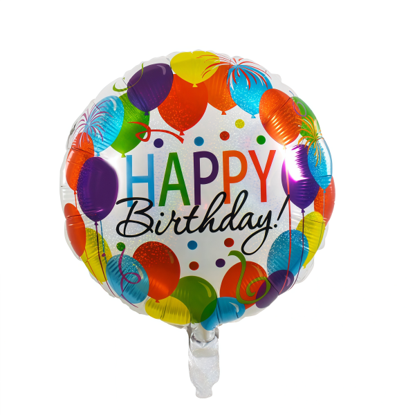 Ballon "Happy Birthday Ballonnen"