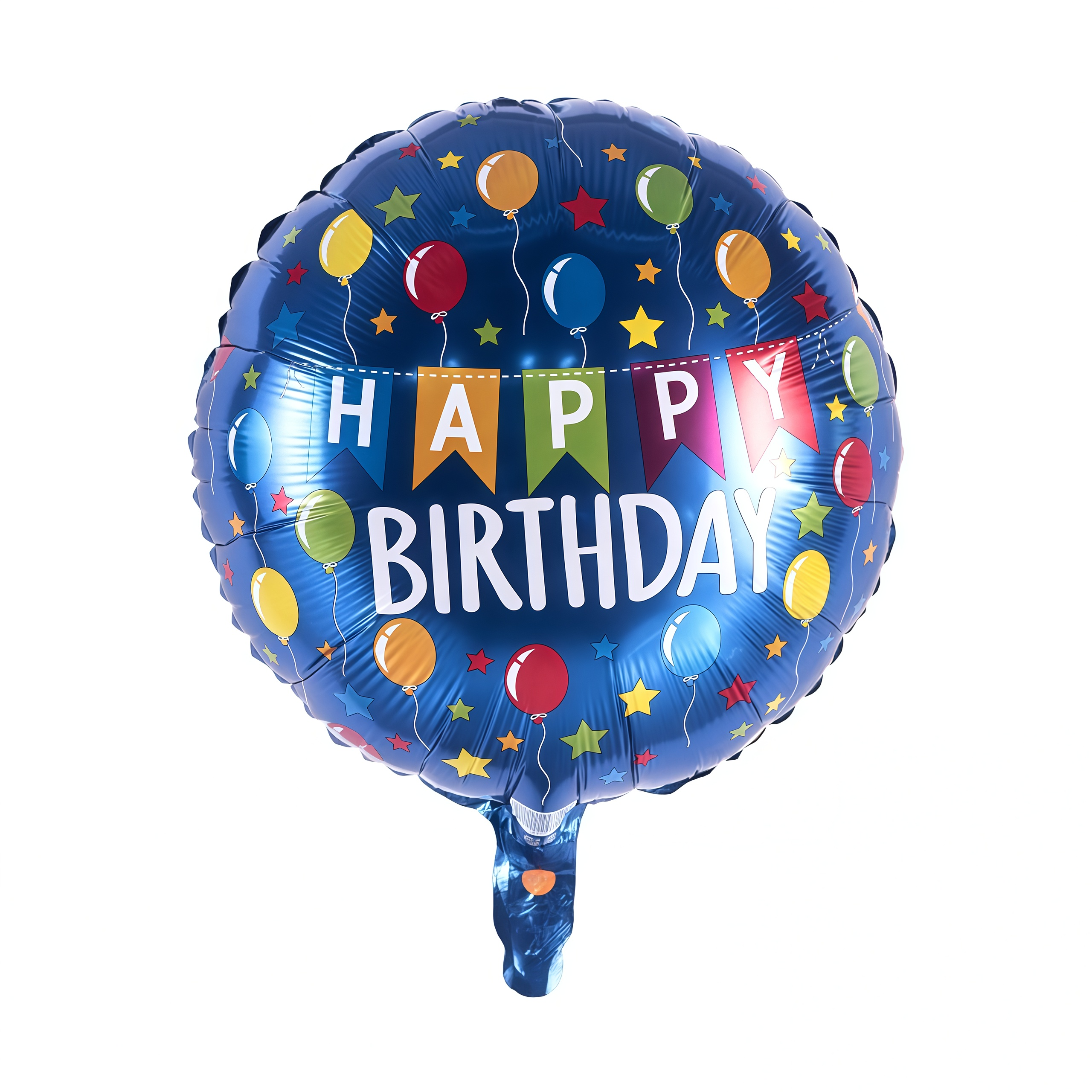 HBD113-18Y.png Ballon “Happy birthday feestje” - Afbeelding 1